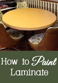 How To Paint Laminate Painting Laminate Formica Cabinets Painting Laminate Table