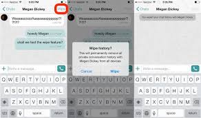 If you are suspecting that he is, the obvious next step will be to find out who he is texting and what their conversations look like. Wiper App Completely Erase Conversations