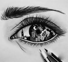 Karakalem Goz Cizimleri En Yeniler Guzel Sozler Art Drawings Sketches Creative Eye Art Art Drawings Sketches