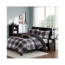 Black And White Plaid Comforter Twin Pin En Bedding