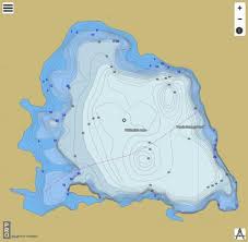 Whitefish Lake Fishing Map Us_mi_27_221 Nautical