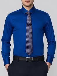 Image Result For Royal Blue Shirt With Black Tie Mens Shirt Dress Shirt Outfit Men Navy Blue Dress Shirt