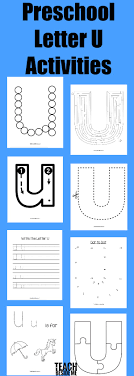 letter of the week preschool letter u activities teach beside me