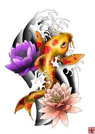 Koi Carp Tattoo Design By Funkt Green On Deviantart Koi Tattoo Design Japanese Koi Fish Tattoo Carp Tattoo