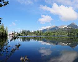 Obrázok: Štrbské Pleso lake in Slovakia