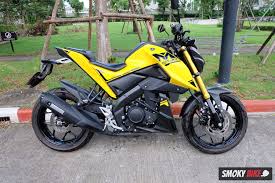 มอเตอร ไซค yamaha m slaz 2017 ส เหล องสตร ทไบค ส ใหม ล าส ด รถสวยเหม อนใหม ว งน อยแค 6พ นโล smokybike มอเตอร ไซค