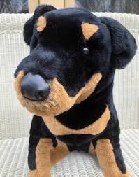 Vintage Douglas Cuddle Toy 1995 Bruno The Etsy Realistic Stuffed Animals Plush Dog Dog Thoughts