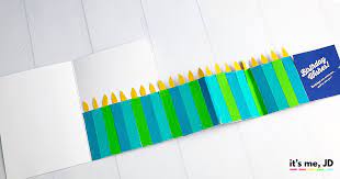 Cut the pop up art out and use a glue stick to secure to each tab. Diy Pull Out Cards And Envelopes For Paper Crafts It S Me Jd