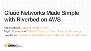Riverbed enables organizations to visualize, optimize, accelerate and remediate the performance of any network for any application. Cloud Networks Made Simple With Riverbed On Aws