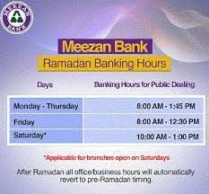 Bank makes organizing your finances a breeze. Banks Public Dealing And Office Timing During Ramazan Ul Mubarak 1438ah 2017ad Pakworkers
