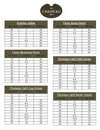 Le Chameau Size Guide Birstall Garden Leisure