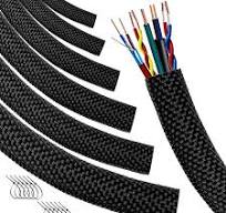Amazon.com: Automotive Wire Loom High Temperature Braided Wire Loom,  Split-Sleeve Heat Resistant Wiring Loom Cord Cover for Harness Wires, ...