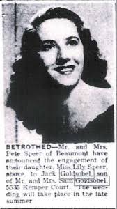 Lily Speer Goldsobel (1923-2008)