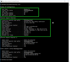 At line:1 char:12 + ipconfig/all <<<< ps> in powershell, you have to put a space to separate the command name and the parameter (.e.g. Ipconfig All Technologyrss