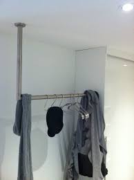 Edelstahl Garderobenstange Kleiderstange L Form Eckig In 2020 Garderobenstange Garderobe Stange Kleiderstange