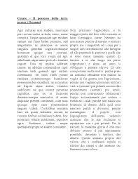 Per essi è la sola e più gradita ricchezza. Il Possesso Della Terra Presso I Germani Cesare Docsity