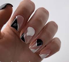 Milky white short nails | acrylic nails tutorial. Pin By Svetlana On Black Nails Square Acrylic Nails White Acrylic Nails Acrylic Nail Designs