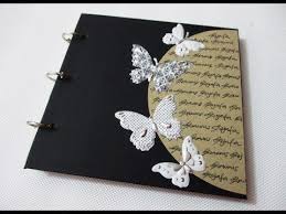 Diy 186 Vintage Notebook Easy Beautiful Scrapbook Cover Vintage Notebook Diy Scrapbook Paper