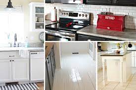 In the modern farmhouse by d2 interieurs, several colorful accents punch up the mostly white cooking space. Whiten And Brighten Your Kitchen