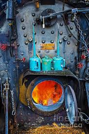 Fire Box Of Orange Blossom Cannonball Only Operational Wood Fueled Steam Engine In Us Train Art Train Artwork Wood Fuel