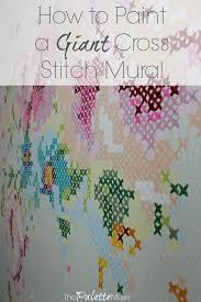Check spelling or type a new query. Cross Stitch Floral Map Mural The Palette Muse