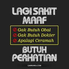 Bunda makin pusing kepala dah. Gambar Kata Kata Lagi Sakit Untuk Dp Bbm Download Kumpulan Gambar