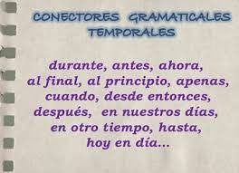 Conectores Temporales Personalized Items