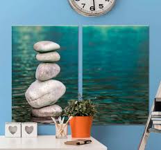 Stone stackers could face jail for destroying historical sites. Zen Stone Pile Wall Canvas Tenstickers