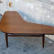 Boomerang tables for sale on 1stdibs. Vintage One Of A Kind Walnut Boomerang Coffee Table From Sunbeam Vintage Of Highland Park Los Angeles Ca Attic