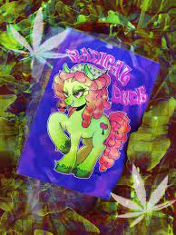 Tree hugger pony