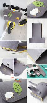Do It Yourself Lenkertasche Aus Filz Fur Das Laufrad Basteln Lenkertasche Filztasche Nahprojekte Fur Anfanger