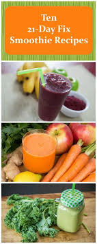 How To Make Smoothies For The 21 Day Fix 21 Day Fix Diet Smoothie Recipes Nutribullet Recipes