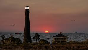 Bolivar point lighthouse is located in port bolivar. Bolivar Point Lighthouse When I Got Off The Ferry Going T Flickr