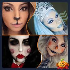 Makeup looks created with makeup only