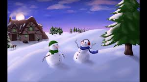 Il arrive au village il arrive au village voyant de la lumière le voilà rassuré. Conte Meditatif Le Bonhomme De Neige Youtube