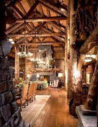 Log cabins occupy a unique space in our collective imagination. 70 Log Cabin Aesthetic Ideas Cabin Homes Log Homes Cabin