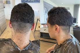 Bring your hair to the front and snip at an angle or. How To Cut Men S Hair At Home During Isolation Glamour Uk