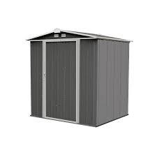 Storage shed zu spitzenpreisen kostenlose lieferung möglich Arrow 6 Ft X 5 Ft Ezee Shed Galvanized Steel Storage Shed In The Metal Storage Sheds Department At Lowes Com