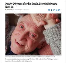 20 life lessons from a person who has died.