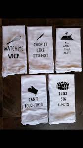 Funny Kitchen Towel Set Of 5 Housewarming Gift Hostess Gift Christmas Gift Holiday Gift Funny Towel Gift House Warming Gifts Elephant Gifts Kitchen Humor