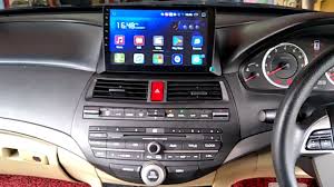 honda accord 2008 cogoo 10 1 inch big screen android gps hd player youtube