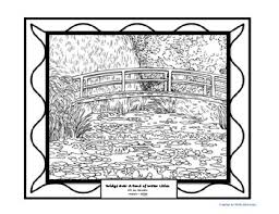 Claude monet, art, painter, painting, sculpture, image information. Claude Monet Art History Coloring Pages Bio Painting Word Search