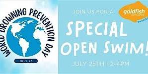 World Drowning Prevention Day Open Swim!