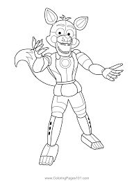 The spruce / kelly miller halloween coloring pages can be fun for younger kids, older kids, and even adults. Lolbit Fnaf Coloring Page For Kids Free Five Nights At Freddy S Printable Coloring Pages Online For Kids Coloringpages101 Com Coloring Pages For Kids