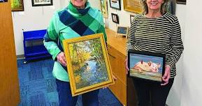 Reception with artists Barbara Perry and Lucy Merrow