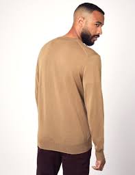 Browse the latest sweaters styles & selection for men from top brands & designers from the leader in men's apparel. Men S Camel V Neck Merino Wool Jumper Slim Fit Hawes Curtis