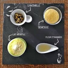 Recette Pour 4 Petits Pots De Bebe A Partir De 6 Mois Semoule A La Camomille Et Fleur D Oranger 400ml De Lait Infantile Ou Lait Maternel 4