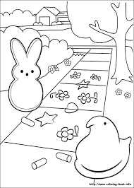 Get hold of these colouring sheets that are full of marshmallow peeps images and offer them to your kid. Marshmallow Peeps Coloring Picture