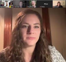 Santa Clara meets Ward 7 Councilor Lyndsie Leech