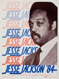 Jesse Jackson 1984, Campaign Poster PRINTABLE DOWNLOAD